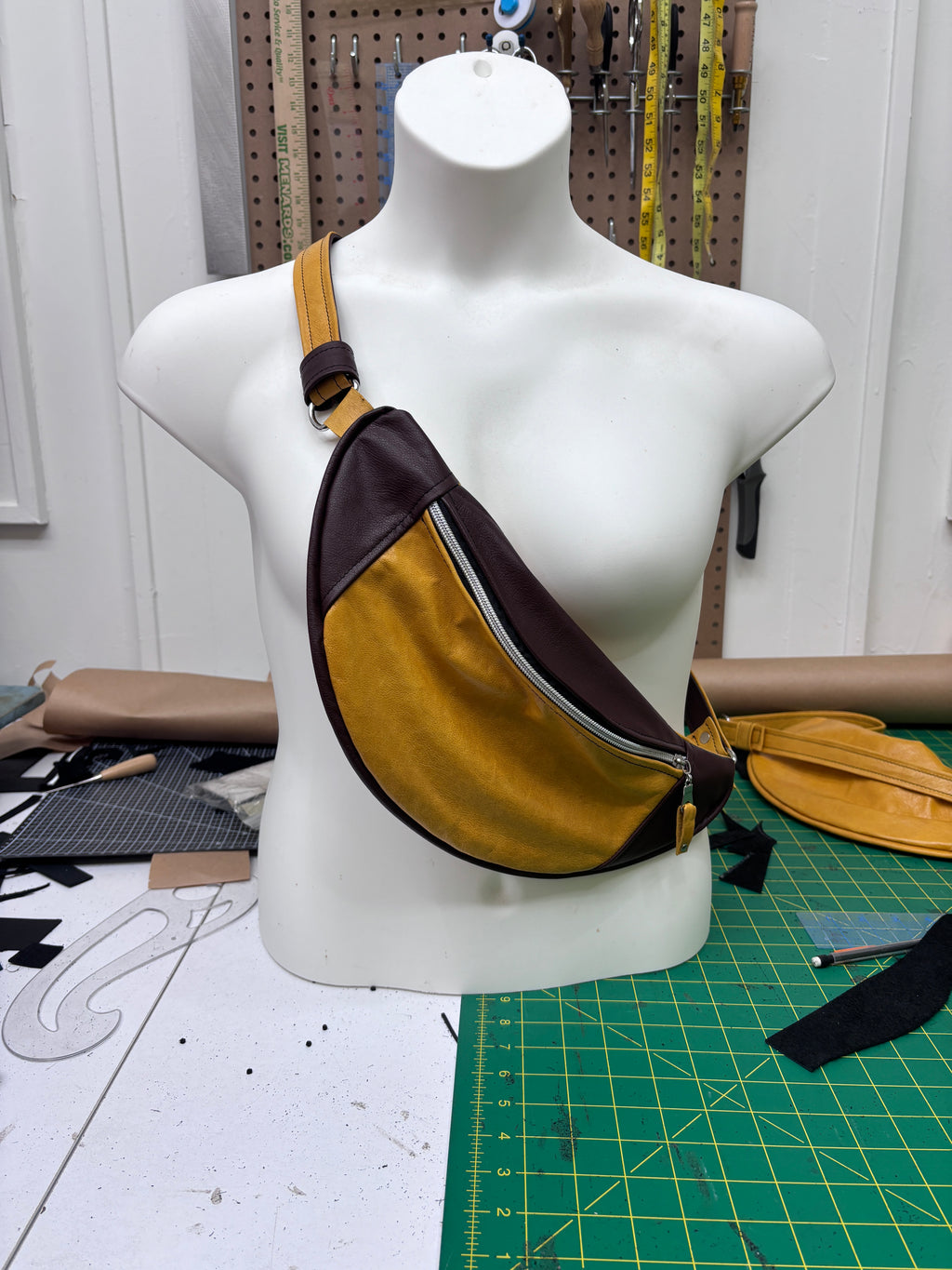 The Gag Bag in Yellow and Brown