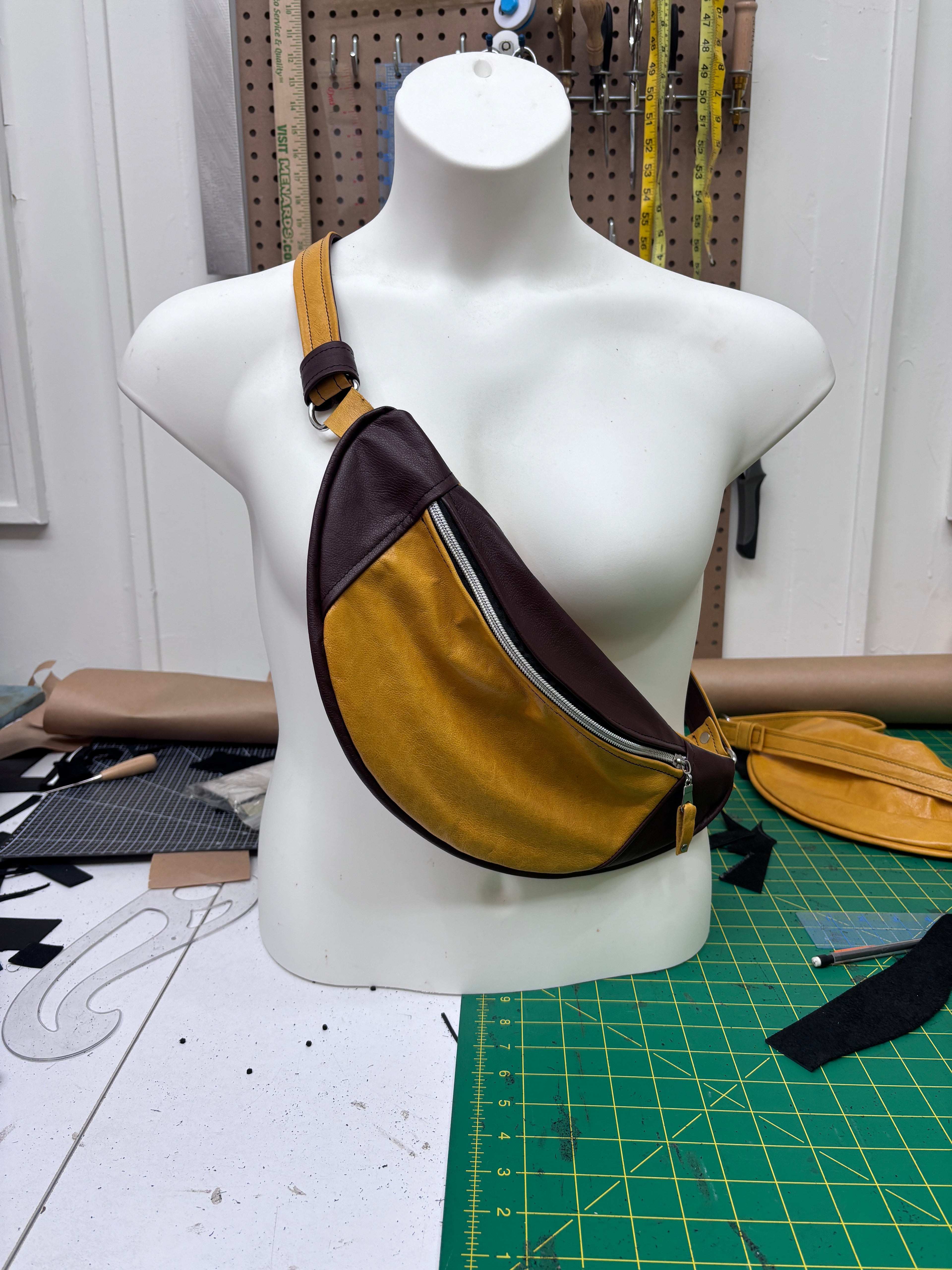 The Gag Bag in Yellow and Brown